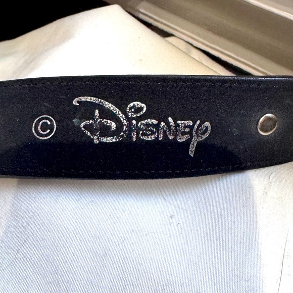 Disney Black Belt with Silver Buckle - Picture 14 of 15